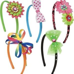 Alex DIY Wear So Many Headbands, 10 Headbands Kids Art and Craft‎ Activity New!